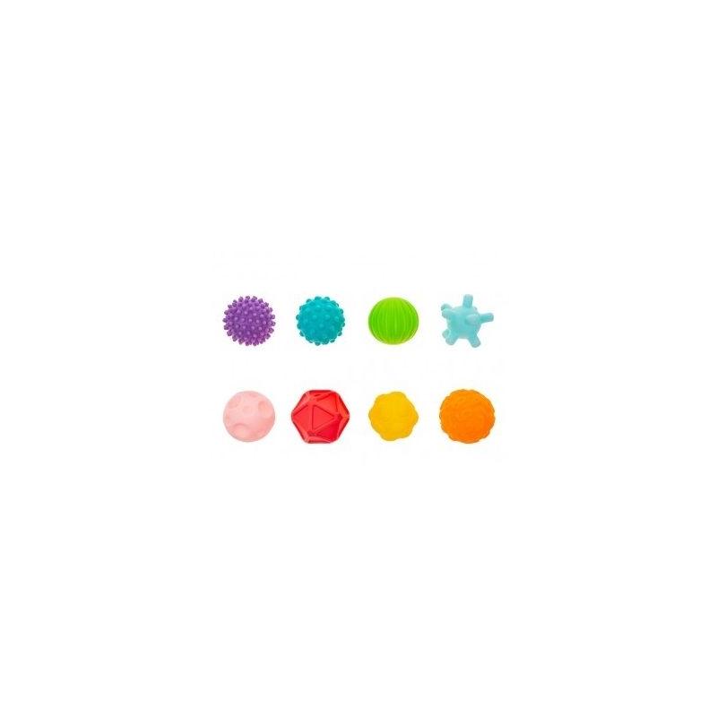 AKUKU Edukační barevné míčky 8ks v krabičce