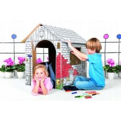 Dětský zahradní kartonový domek Tektorado