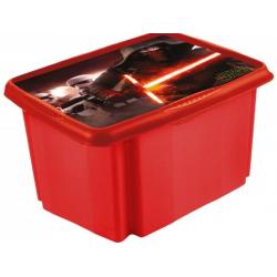 Keeeper Box na hračky Star Wars 45 l - červený