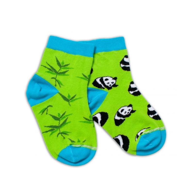 Baby Nellys Bavlněné veselé ponožky Panda