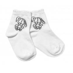 Baby Nellys Bavlněné ponožky Cutte Bunny