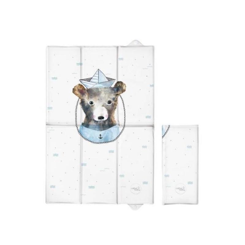 Ceba Baby Cestovní přebalovací podložka Medvídek Námořník, 60 x 40 cm
