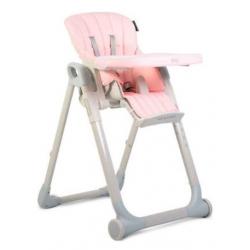 Moni Dětská jídelní židlička I Eat - růžová