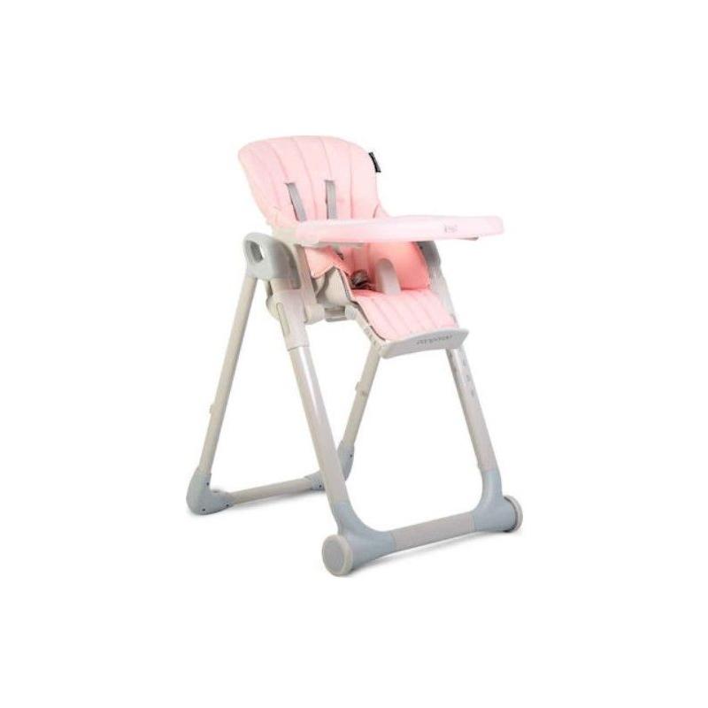 Moni Dětská jídelní židlička I Eat - růžová