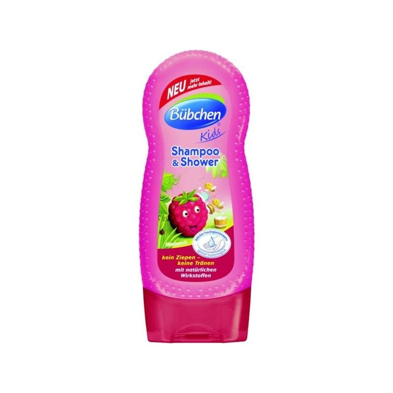 Bübchen dětský šampón a sprchový gel Malina - 230ml