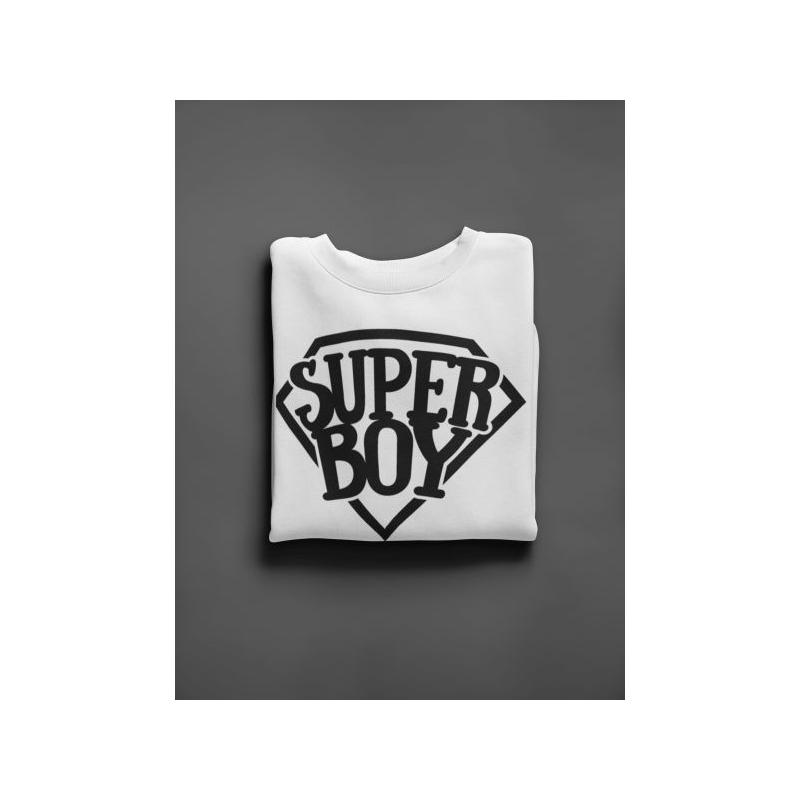KIDSBEE Super dětská klučičí mikina Super Boy