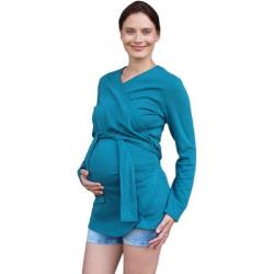 JOŽÁNEK Zavinovací kabátek pro nosící, těhotné - biobavlněný