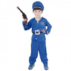 Dětský kostým policista s českým potiskem (S)
