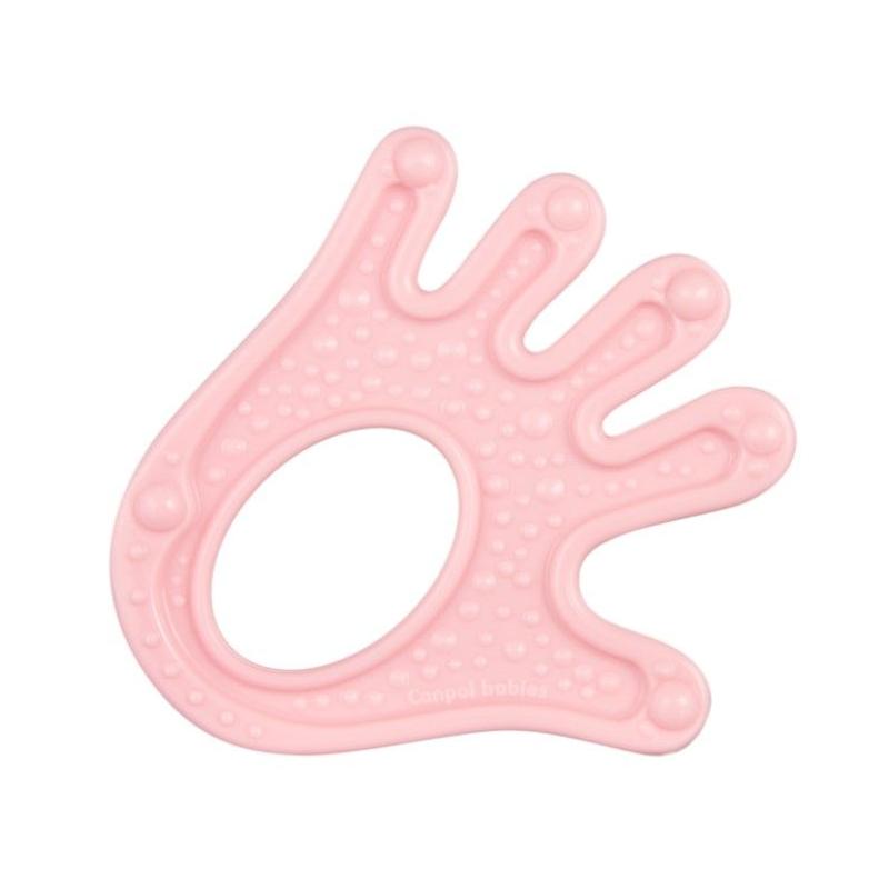 Canpol Babies Elastické kousátko - různé tvary, růžová