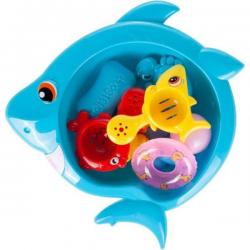 Tulimi Hračky do vody s miskou Žralok - modrá