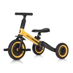 Dětské kolo, odrážedlo Colibro Tremix 4v1 - žluté