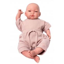 Baby Nellys 2-dílná mušelínová soupravička, tričko + kraťasky BOY