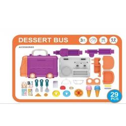 Tulimi Dětský pojízdný autobus - Cukrárna s příslušenstvím