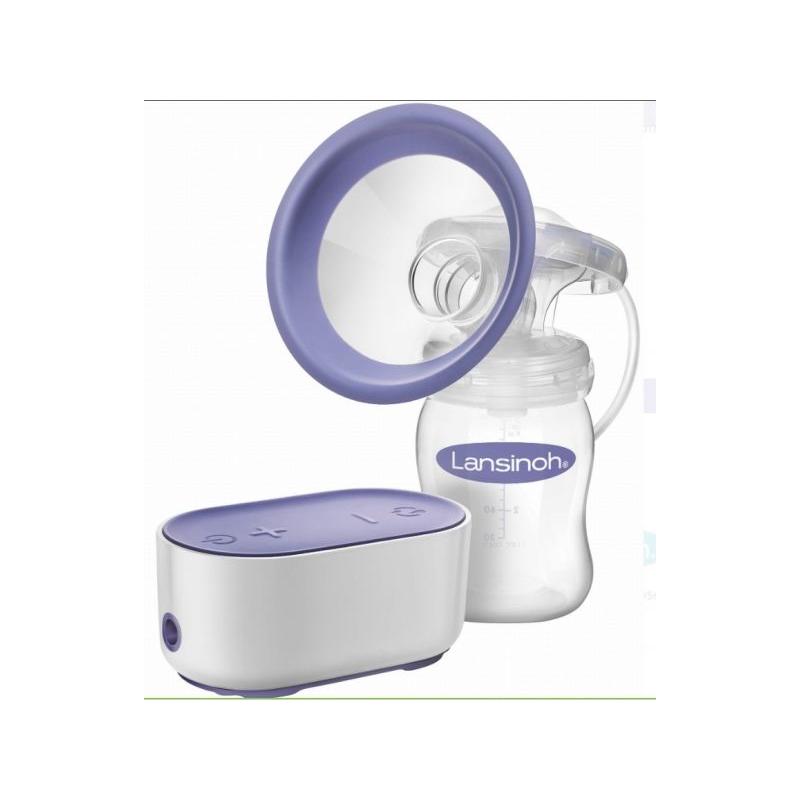 Kompaktní Single elektrická odsávačka mateřského mléka Lansinoh, fialová/bílá