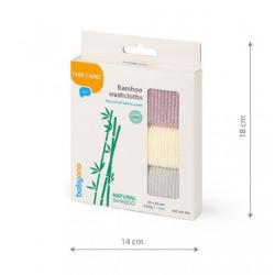 Bambusové ručníky/žínky 3D sada Baby Ono Natural Bamboo