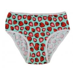 Dívčí bavlněné kalhotky, Strawberry- 3ks v balení