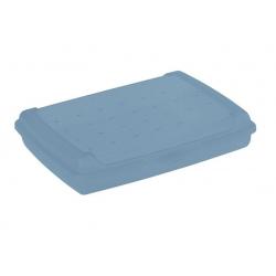 Svačinkový box klick-box Keeeper - mini 0,5 l, modrý