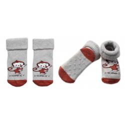 Kojenecké froté ponožky s ABS Monkey, Baby Nellys