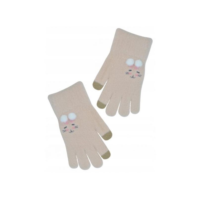 Dětské, prstové rukavice, Kočička
