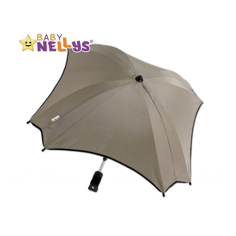 Slunečník, deštník do kočárku Baby Nellys ® - béžový