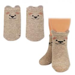 Chlapecké bavlněné ponožky Pejsek 3D