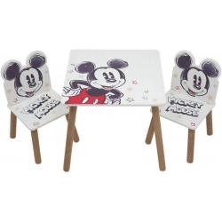Arditex Dětský stůl s židlemi Mickey Mouse
