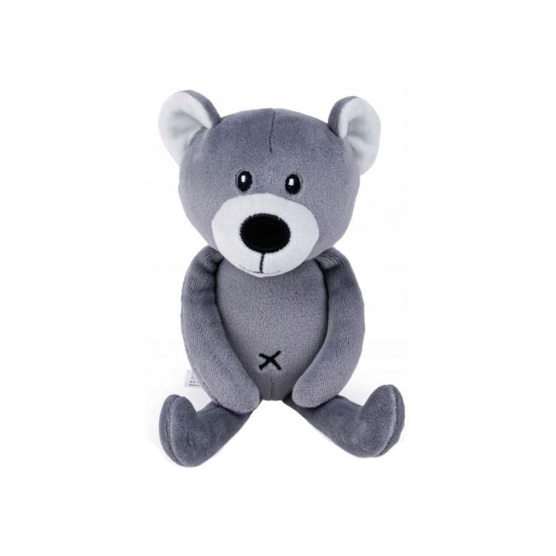 Dětská plyšová hračka/mazlíček Medvídek, 19cm, šedý