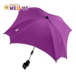 Slunečník, deštník do kočárku Baby Nellys ® - amarant