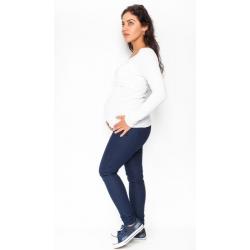 Be MaaMaa Těhotenské kalhoty/jeans Rosa