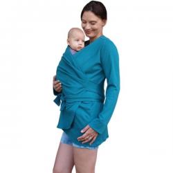 JOŽÁNEK Zavinovací kabátek pro nosící, těhotné - biobavlněný