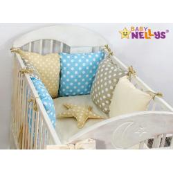 Baby Nellys Mantinel Be Love lux 135x100cm,35x100