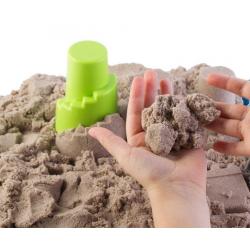Kinetický písek přírodní NaturSand + nafukovací pískoviště - 5kg